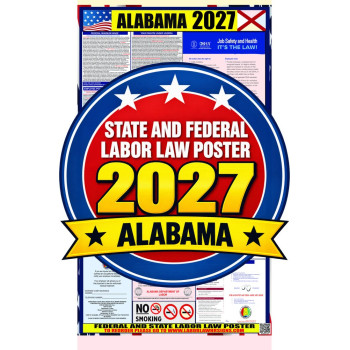 2027 Alabama Labor Law Poster | State, Federal & OSHA