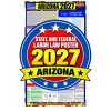 2027 Arizona Labor Law Poster | State, Federal & OSHA