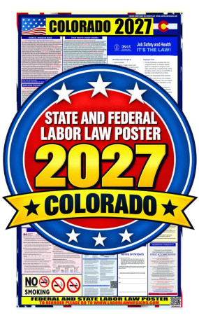 2027 Colorado Labor Law Poster | State, Federal & OSHA