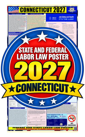 2027 Connecticut Labor Law Poster | State, Federal & OSHA