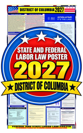 2027 District of Columbia Labor Law Poster | State, Federal & OSHA