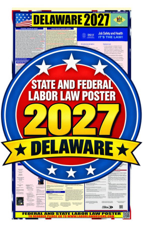 2027 Delaware Labor Law Poster | State, Federal & OSHA