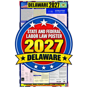 2027 Delaware Labor Law Poster | State, Federal & OSHA