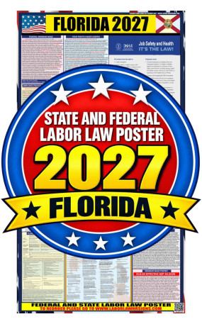 2027 Florida Labor Law Poster | State, Federal & OSHA