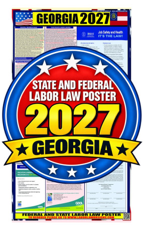 2027 Georgia Labor Law Poster | State, Federal & OSHA