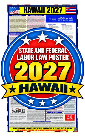 2027 Hawaii Labor Law Poster | State, Federal & OSHA