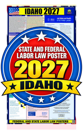 2027 Idaho State and Federal Labor Law Poster - ID