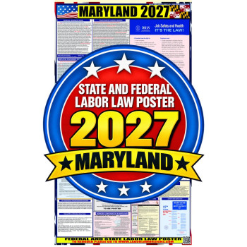 2027 Maryland Labor Law Poster | State, Federal & OSHA