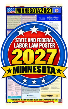 2027  Minnesota Labor Law Poster | State, Federal & OSHA