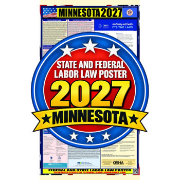 2027  Minnesota Labor Law Poster | State, Federal & OSHA