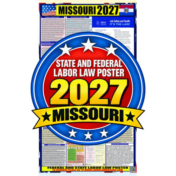 2027 Missouri Labor Law Poster | State, Federal & OSHA