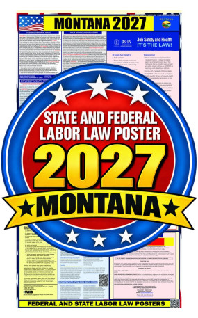 2027 Montana Labor Law Poster | State, Federal & OSHA