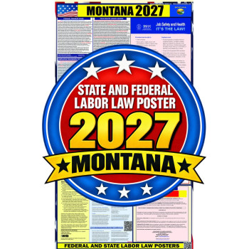 2027 Montana Labor Law Poster | State, Federal & OSHA