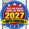 2027 North Carolina Labor Law Poster | State, Federal & OSHA