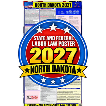 2027 North Dakota Labor Law Poster | State, Federal & OSHA