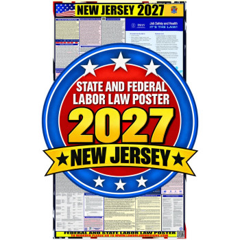 2027 New Jersey Labor Law Poster | State, Federal & OSHA