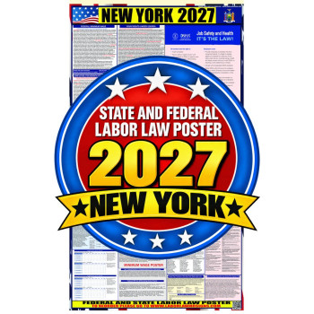 2027 New York Labor Law Poster | State, Federal & OSHA