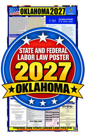 2027 Oklahoma Labor Law Poster | State, Federal & OSHA