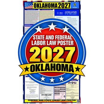 2027 Oklahoma Labor Law Poster | State, Federal & OSHA