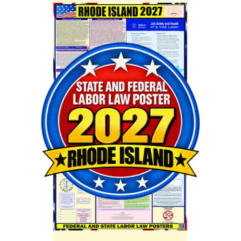 2027 Rhode Island Labor Law Poster | State, Federal & OSHA