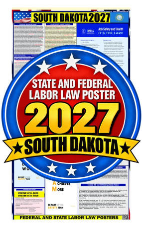 2027 South Dakota Labor Law Poster | State, Federal & OSHA