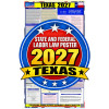 2027 Texas Labor Law Poster | State, Federal & OSHA