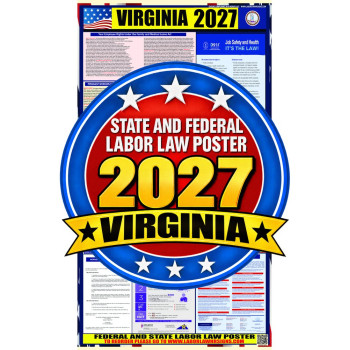 2027  Virginia Labor Law Poster | State, Federal & OSHA