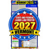 2027  Vermont Labor Law Poster | State, Federal & OSHA