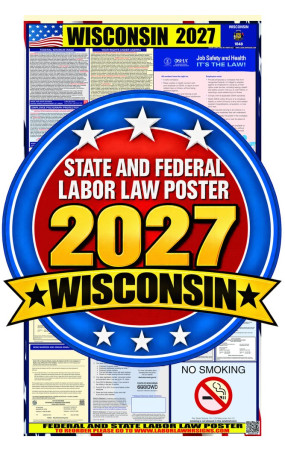 2027 Wisconsin Labor Law Poster | State, Federal & OSHA