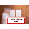 Delivery Sign - Deliver All Packages To Back Porch, Aluminum Sign, 0.04 Thickness
