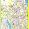 Map of Illinois Style D  - Laminated Wall Map Poster Print Perfect for Classrooms and Homes - Vivid Imagery with Bright Colors