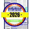 2026 Hawaii State and Federal Labor Law Poster - HI