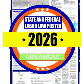 2026 Arkansas State and Federal Labor Law Poster - AR