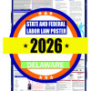 2026 Delaware State and Federal Labor Law Poster - DE