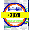 2026 Georgia State and Federal Labor Law Poster - GA