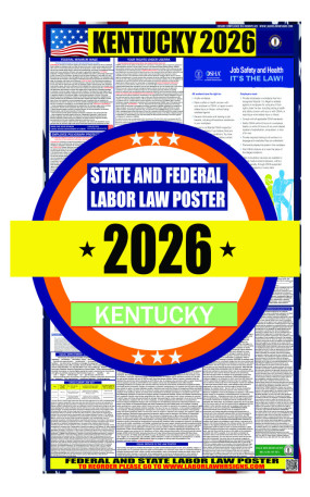2026 Kentucky State and Federal Labor Law Poster - KY