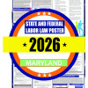 2026 Maryland State and Federal Labor Law Poster - MD