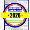 2026 Minnesota State and Federal Labor Law Poster - MN