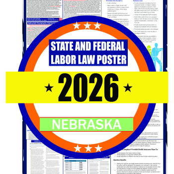 2026 Nebraska State and Federal Labor Law Poster - NE