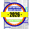 2026 New York State and Federal Labor Law Poster - NY