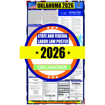 2026 Oklahoma State and Federal Labor Law Poster - OK