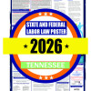 2026 Tennessee State and Federal Labor Law Poster - TN