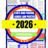 2026 Virginia State and Federal Labor Law Poster - VA