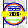 2026 Utah State and Federal Labor Law Poster - UT