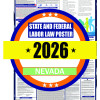 2026 Nevada State and Federal Labor Law Poster - NV