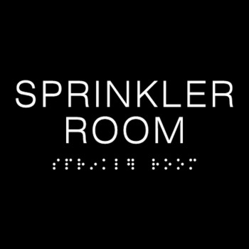 SPRINKLER ROOM Sign
