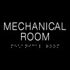 MECHANICAL ROOM Sign