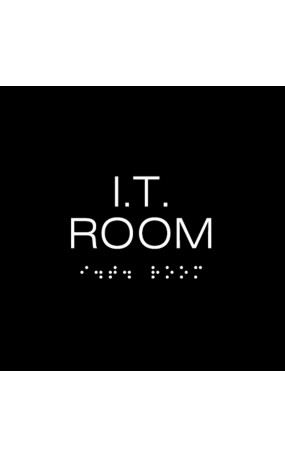 I.T. ROOM Sign