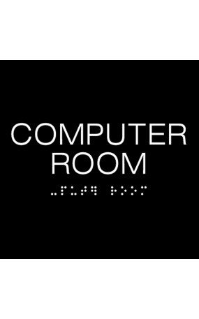 COMPUTER ROOM Sign