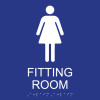 ADA Womens Fitting Room Sign